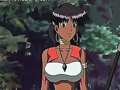 Part 1: Ebony Girl With Big Breasts In Anime-inspired Porn Video On Drtuber